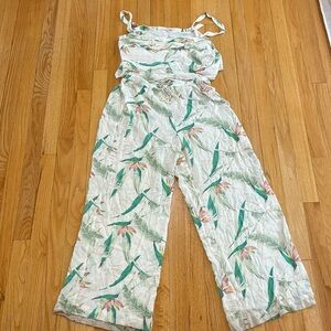 Z Supply Tropical Print set  in Green and Pink